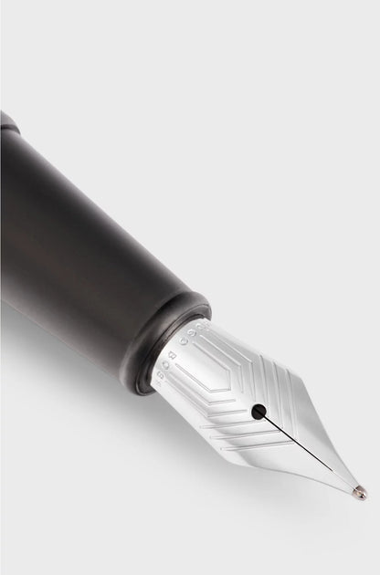 FOUNTAIN PEN WITH CAMEL CAP TRIM