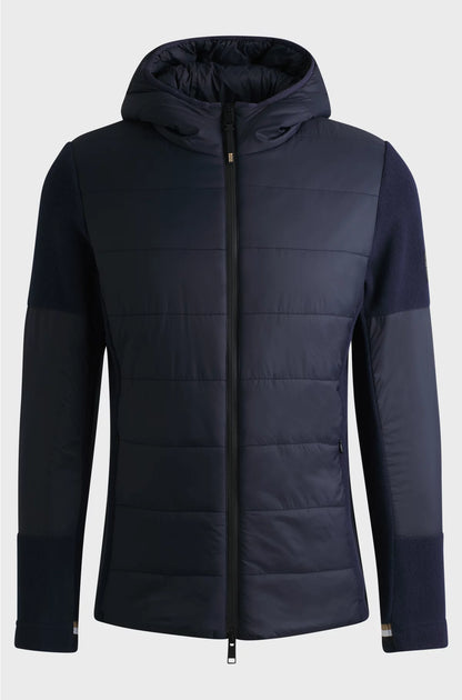 EQUESTRIAN WATER-REPELLENT JACKET WITH FLEECE DETAILS