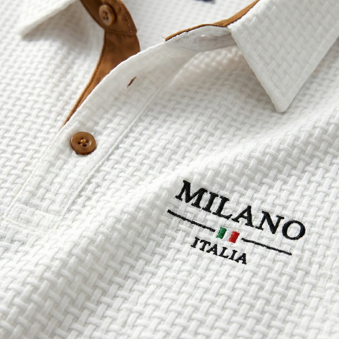Men’s Smart Casual Polo Shirt for Work & Weekend