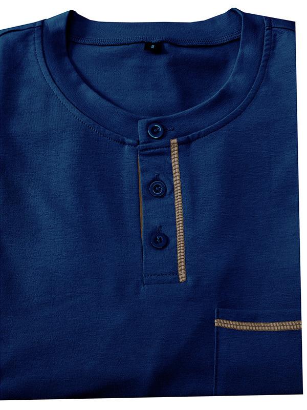 Men's Fashion Cotton Short Sleeve Polo Shirt
