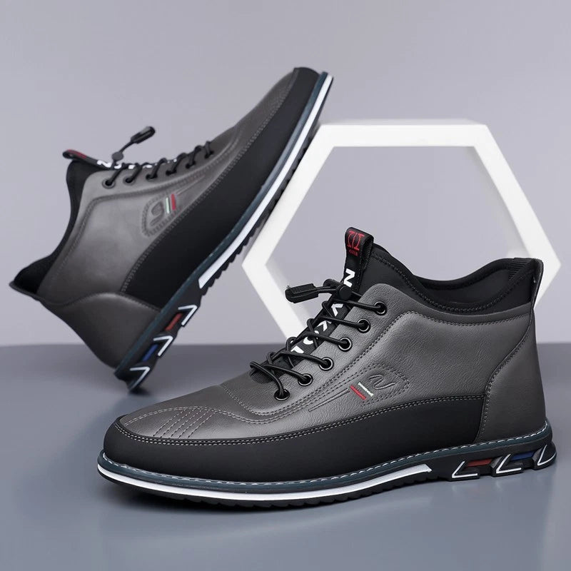 Men’s Classic Leather Business & Casual Shoes – Comfortable Everyday Wear
