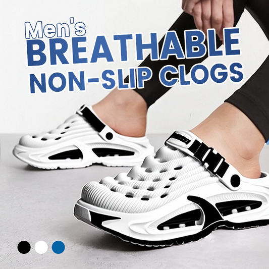 Men’s Breathable Non-Slip Clogs – Lightweight Slip-On Comfort Shoes