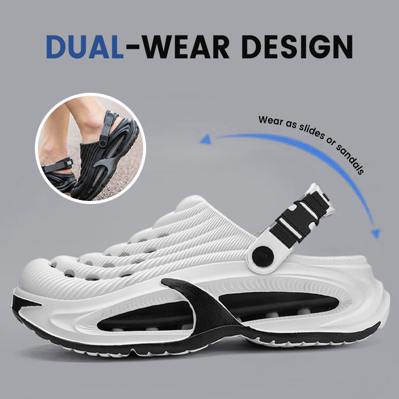 Men’s Breathable Non-Slip Clogs – Lightweight Slip-On Comfort Shoes