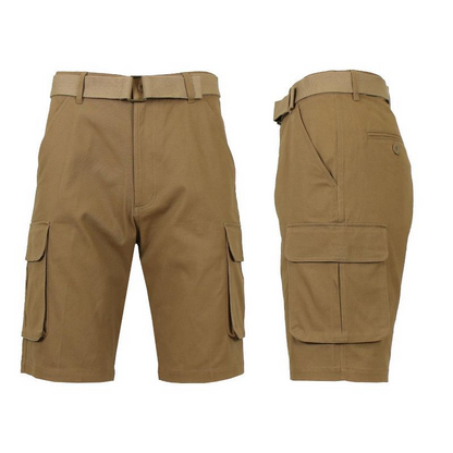 Men’s Tactical Cargo Shorts – Quick-Dry Multi-Pocket Utility Shorts( With Belt )