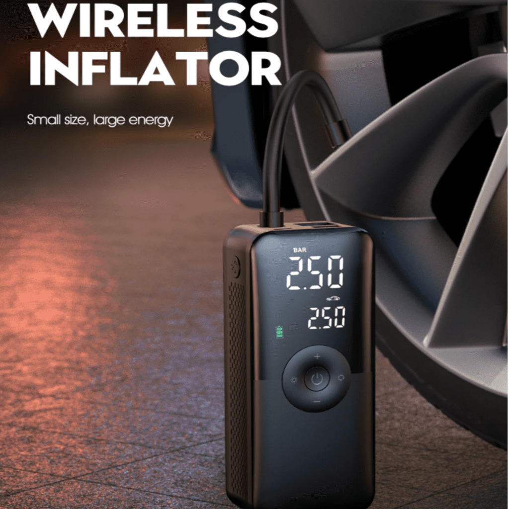 Portable Tire Inflator for Car